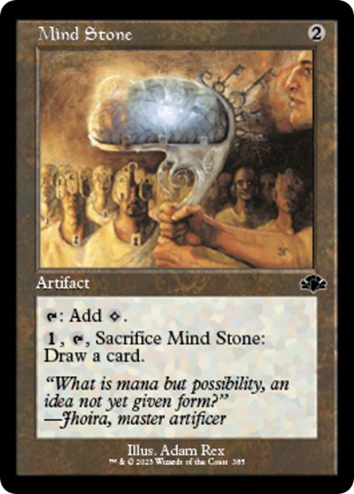 Mind Stone (Retro Frame) (Dominaria Remastered) Near Mint Foil
