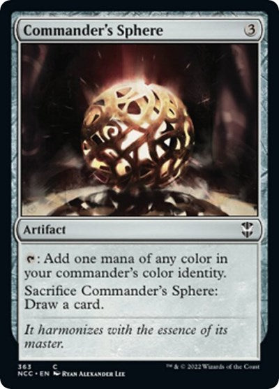 Commander's Sphere (Commander: Streets of New Capenna) Near Mint