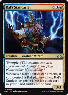 Ral's Staticaster (Guilds of Ravnica) Medium Play