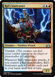 Ral's Staticaster (Guilds of Ravnica) Near Mint