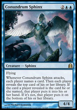 Conundrum Sphinx (Commander) Medium Play