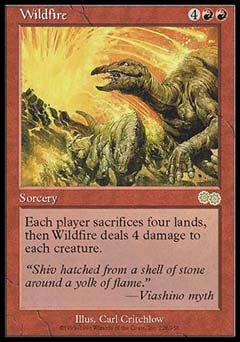 Wildfire (Urza's Saga) Medium Play