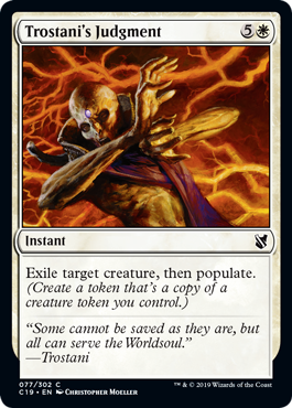 Trostani's Judgment (Commander 2019) Near Mint