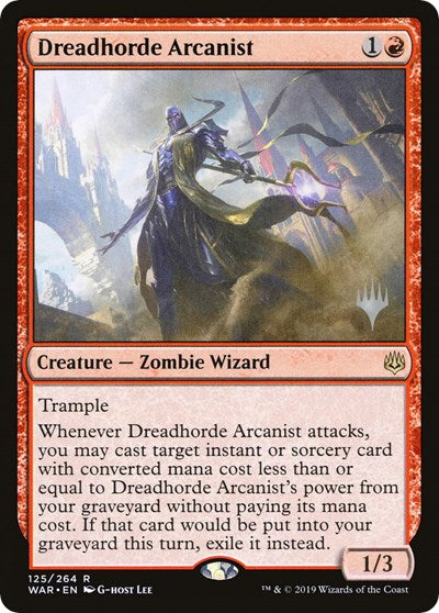 Dreadhorde Arcanist (Promo Pack: Throne of Eldraine) Near Mint