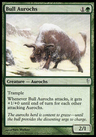 Bull Aurochs (Coldsnap) Near Mint