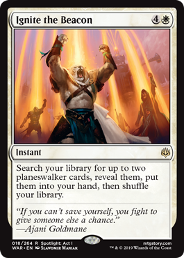 Ignite the Beacon (War of the Spark) Medium Play
