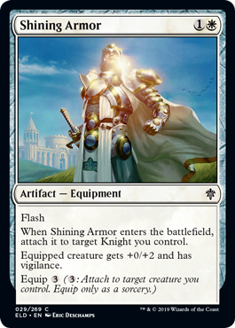 Shining Armor (Throne of Eldraine) Near Mint