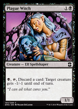 Plague Witch (Eternal Masters) Near Mint