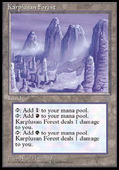 Karplusan Forest (Ice Age) Heavy Play