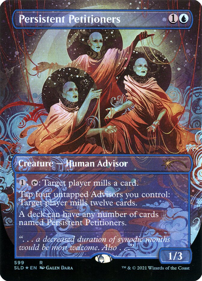 Persistent Petitioners 599 (Secret Lair) Near Mint Foil