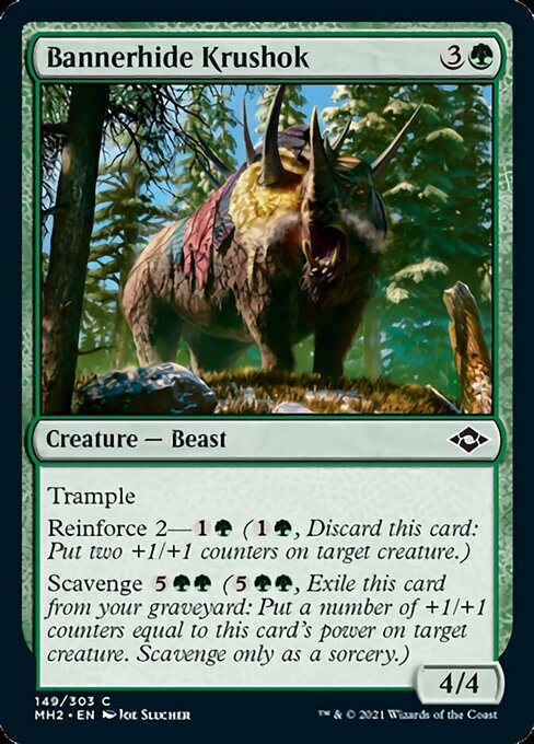 Bannerhide Krushok (Modern Horizons 2) Near Mint