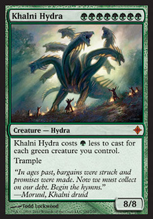 Khalni Hydra (Rise of the Eldrazi) Near Mint