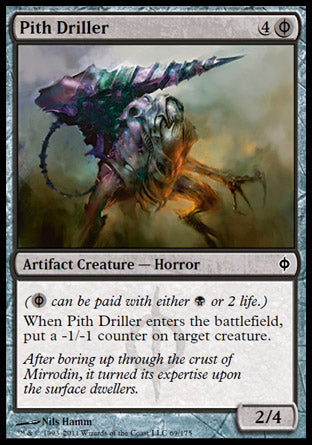 Pith Driller (New Phyrexia) Medium Play