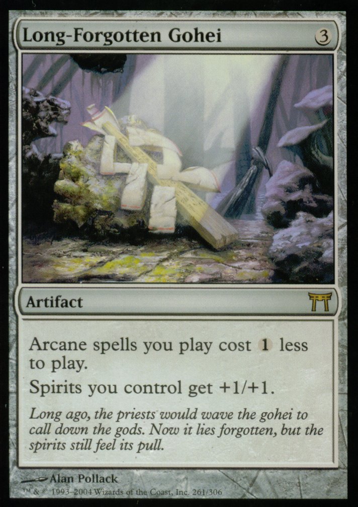 Long-Forgotten Gohei (Champions of Kamigawa) Medium Play
