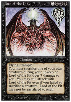 Lord of the Pit (Revised) Medium Play