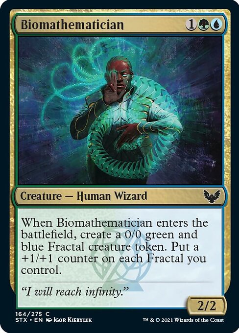 Biomathematician (Strixhaven) Medium Play Foil