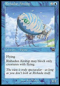 Rishadan Airship (Mercadian Masques) Medium Play Foil