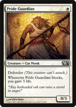 Pride Guardian (Magic 2012 Core Set) Medium Play