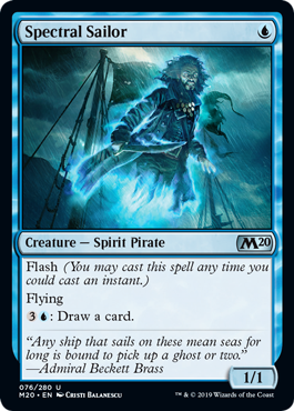 Spectral Sailor (Magic 2020 Core Set) Near Mint