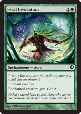 Feral Invocation (Theros) Medium Play
