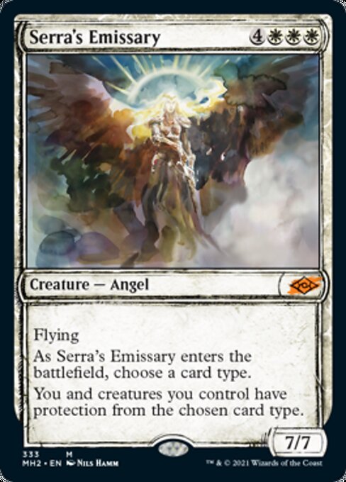 Serra's Emissary (Showcase) (Modern Horizons 2) Near Mint Foil