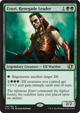 Ezuri, Renegade Leader (Commander 2014 Edition) Medium Play