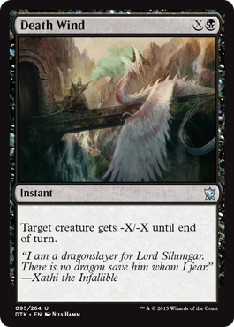Death Wind (Dragons of Tarkir) Near Mint