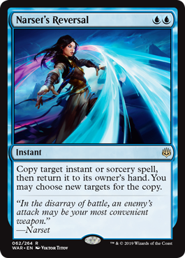 Narset's Reversal (War of the Spark) Light Play Foil