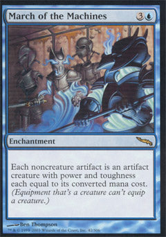 March of the Machines (Mirrodin) Medium Play Foil