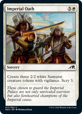 Imperial Oath (Kamigawa: Neon Dynasty) Near Mint