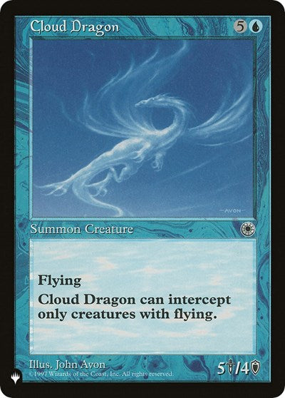 Cloud Dragon (The List) Near Mint