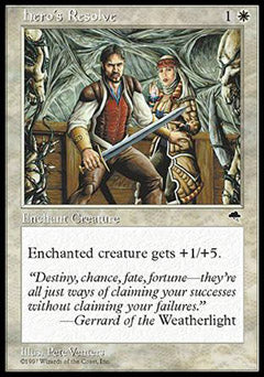 Hero's Resolve (Tempest) Near Mint