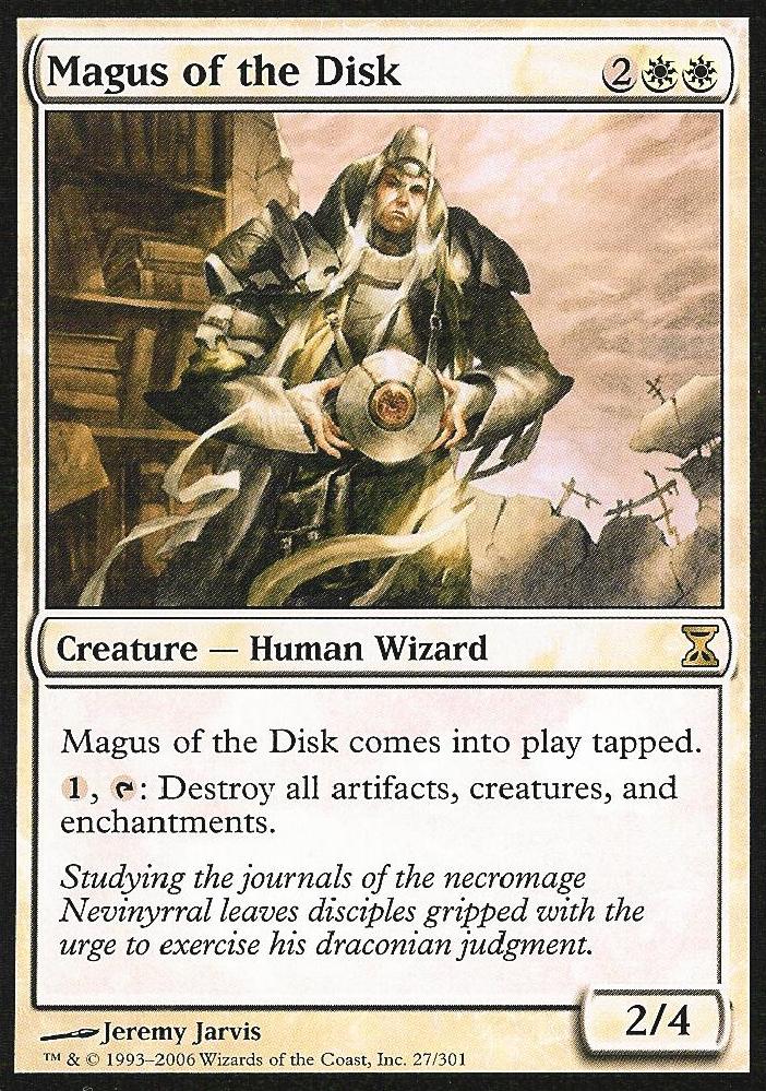 Magus of the Disk (Time Spiral) Light Play