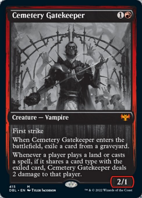 Cemetery Gatekeeper (Innistrad: Double Feature) Near Mint