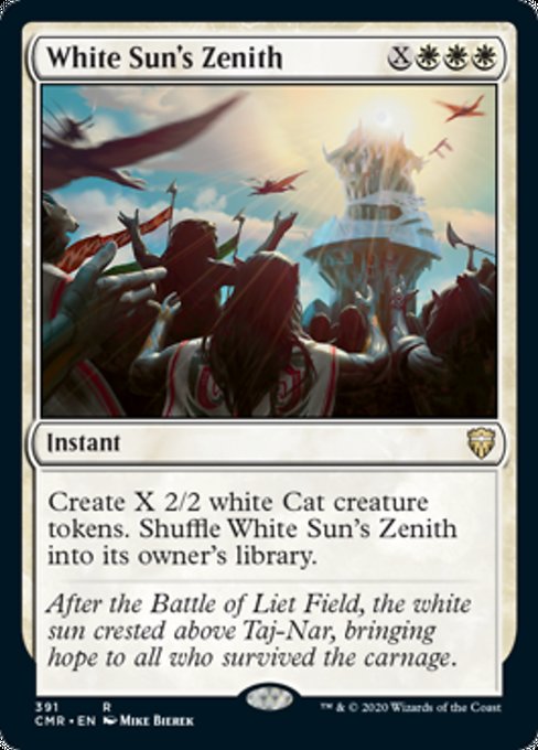 White Sun's Zenith (Commander 2020 Commander Legends) Near Mint