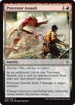Processor Assault (Battle for Zendikar) Near Mint