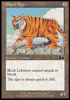 Paper Tiger (Unglued) Near Mint