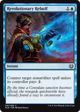 Revolutionary Rebuff (Kaladesh) Medium Play