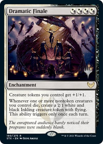 Dramatic Finale (Promo Pack: Strixhaven) Near Mint Foil