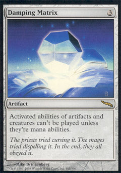 Damping Matrix (Mirrodin) Medium Play