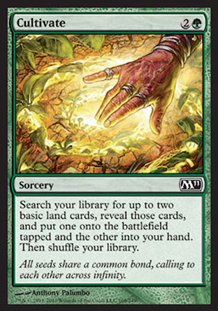 Cultivate (Magic 2011 Core Set) Medium Play