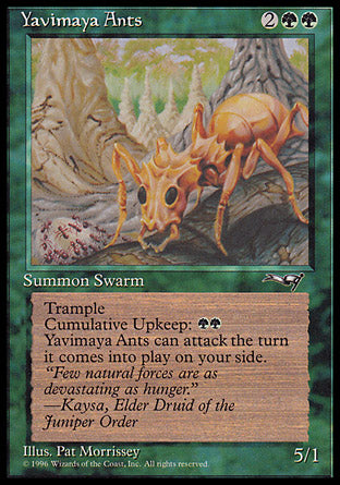 Yavimaya Ants (Alliances) Medium Play