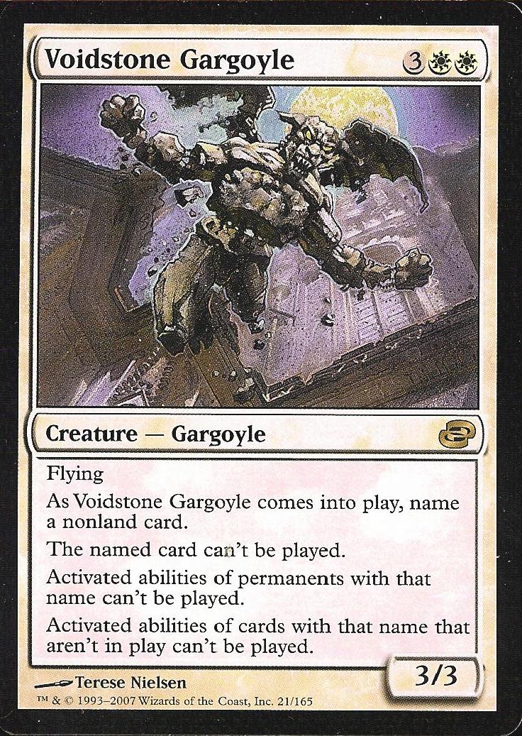 Voidstone Gargoyle (Planar Chaos) Light Play