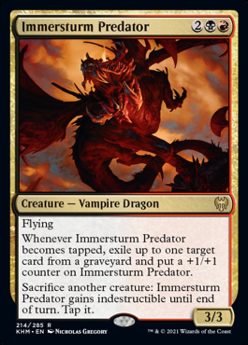 Immersturm Predator (Kaldheim) Medium Play
