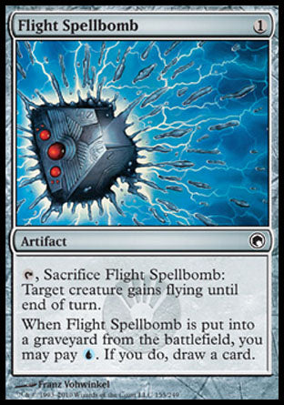 Flight Spellbomb (Scars of Mirrodin) Medium Play