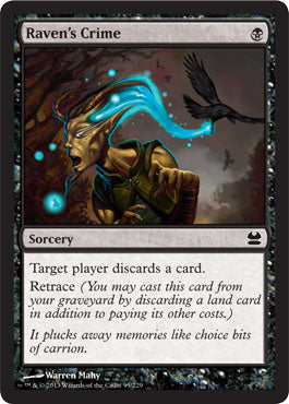 Raven's Crime (Modern Masters) Medium Play Foil