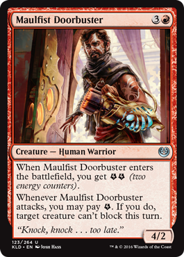 Maulfist Doorbuster (Kaladesh) Medium Play