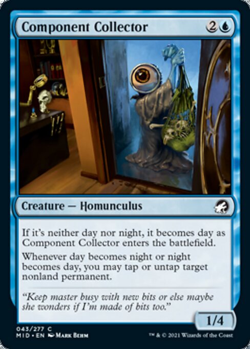 Component Collector (Innistrad: Midnight Hunt) Near Mint Foil