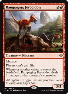 Rampaging Ferocidon (Ixalan) Near Mint