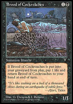Brood of Cockroaches (Visions) Medium Play